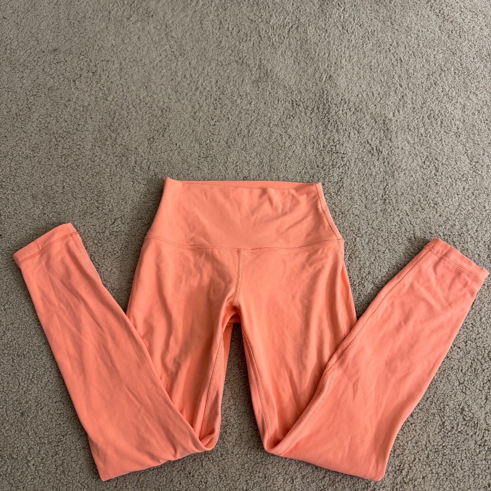 Lululemon Sunny Coral Align Leggings
